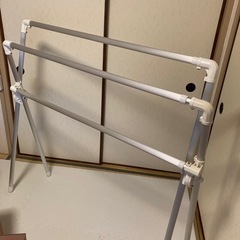 取引中　布団干し　洗濯干し