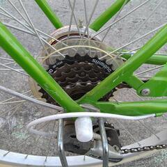 ２６インチ6段ギヤ付自転車の画像