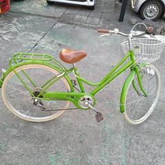 ２６インチ6段ギヤ付自転車の画像