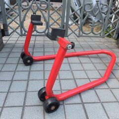 バイク用　メンテナンススタンド リアスタンド　ストレート製　品番art.15-910 中古です。の画像