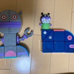 アンパンマン 磁石でパチッと!  ひらめきキューブ バイキンメカ...