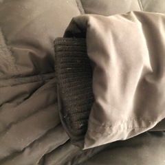 ダウンコート　ブラックの画像