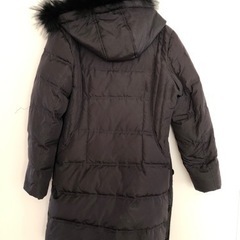 ダウンコート　ブラックの画像