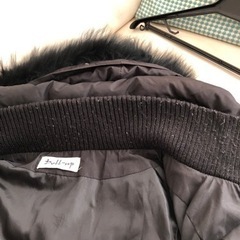 ダウンコート　ブラックの画像