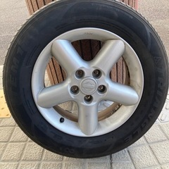 日産純正ホイール＆TRAIANGLEタイヤ（215/16R65・4本セット）の画像