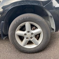 日産純正ホイール＆TRAIANGLEタイヤ（215/16R65・4本セット）の画像