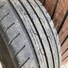 日産純正ホイール＆TRAIANGLEタイヤ（215/16R65・4本セット）の画像