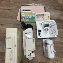 ミシン3台　まとめ
