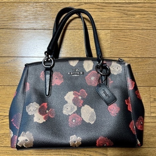 【決まりました！】COACHコーチ　ハンドバッグ　ショルダーバッグ　花柄