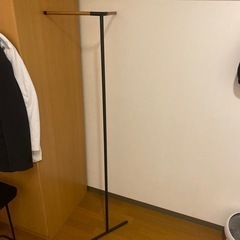 山﨑実業　立てかけコートコーナーハンガーラック