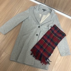 2点セットZARAコート　VISマフラー