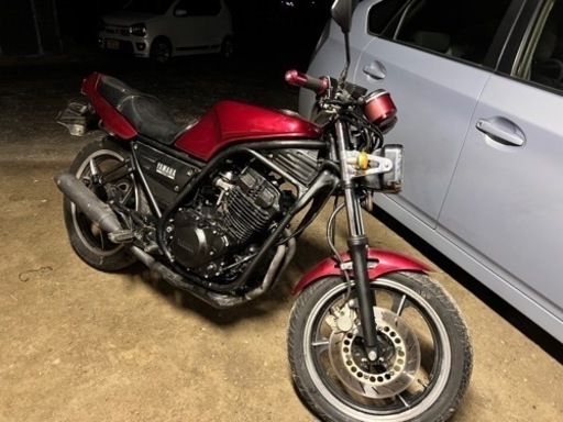 YAMAHA  SRX250F 放置不動　書類付き　クランキング、導通確認