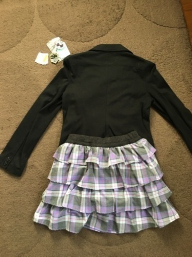 美品☆組曲 ピュルテ セレモニーセットアップ 4点TL150〜160 入学卒業式 美品☆組曲 ピュルテ セレモニーセットアップ 4点150〜160 入学