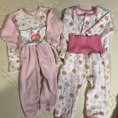 80cm パジャマ　西松屋　4着の画像