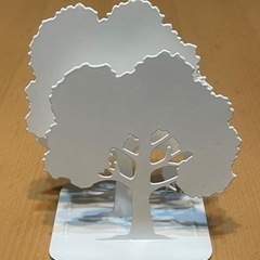 フランフランで購入 まな板立て 白の画像