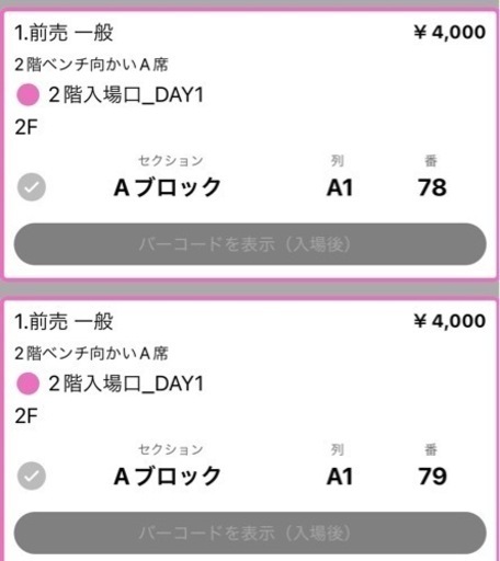 BリーグオールスターDAY1チケット