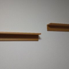 無印 壁に取り付けられる棚 ８８センチ 2つセット