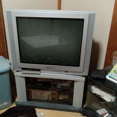 ビクターブラウン管TV29インチバッファローコネクタ込み