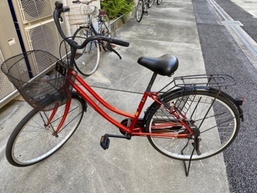 26インチ自転車　お取引中