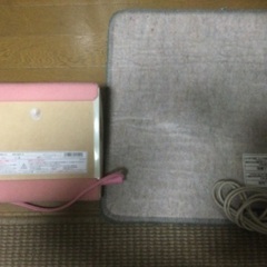 電気あんかと電気マットの画像