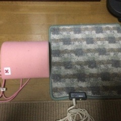 電気あんかと電気マット