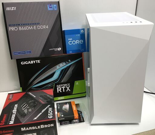 ゲーミングPCフルセット i5 DDR4 12GB SSD128GB+500GB ゲーミングPCフルセット i5 DDR4 12GB SSD128GB+500GB 取引中