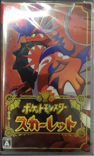新品未開封　ニンテンドー　スイッチ　ソフト　ポケットモンスター　スカーレット