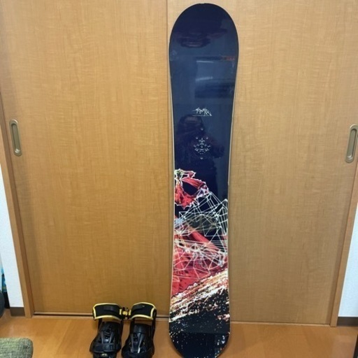 Burton バートンの板　158センチ　ビンディングおまけ