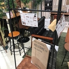 東京インテリア　ハンガーラック　ブラウン　中古品
