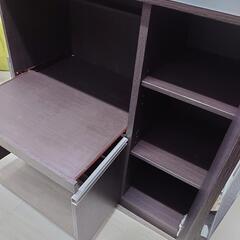 ニトリ レンジ台(フォルム RE9090 DBR)の画像