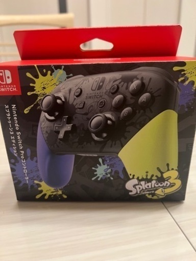 [新品、未使用]Nintendo Switch Proコントローラー　スプラトゥーンエディション