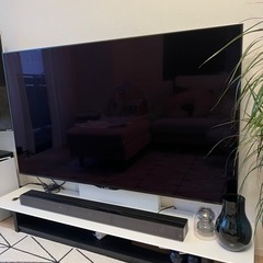 SHARP AQUA 60インチ液晶テレビ＋テレビスタンド　セット