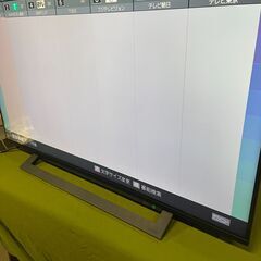 越谷市近郊無料配送いたします。　東芝　TOSHIBA　REGZA/43M530X　43型液晶テレビ　4K対応/ダブルチューナー　ウラ録◆外付けHDD/2画面分割　2019年製