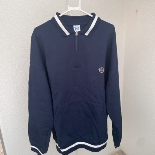 【ほぼ新品】keboz ハーフジップトレーナー