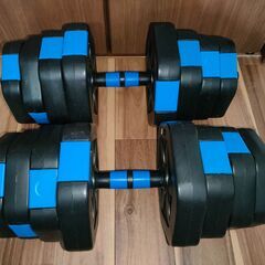 可変ダンベル 15kg x2　