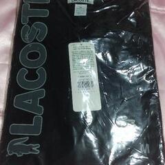 【ラコステ】半袖ポロシャツ　ブラック・LACOSTE　タグ付
