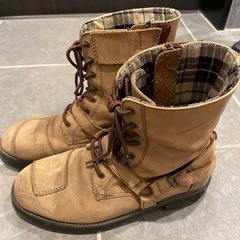 ☆値下げしました！！明るめキャメルブーツ　WILD WING 2...