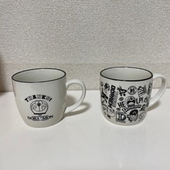 メラミンカップ／コップ、マグカップ、小皿14個セットの画像
