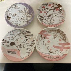 メラミンカップ／コップ、マグカップ、小皿14個セットの画像