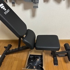 トレーニングベンチ ダンベル 可変式 引き取り限定