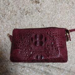 エンジのショルダーバッグ