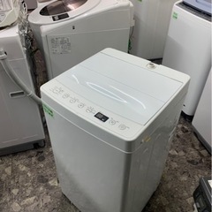 5KM以内配送無料5.5KG AT-WM55-WH 全自動洗濯機 ホワイト [乾燥機能無 /上開き]