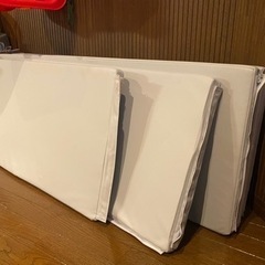 nuage サークルマット グレー(1セット)【日本育児】[ベビーサークル フロアマット セーフティグッズ 防音]の画像