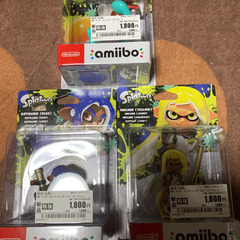 amiibo スプラトゥーン　3個セット