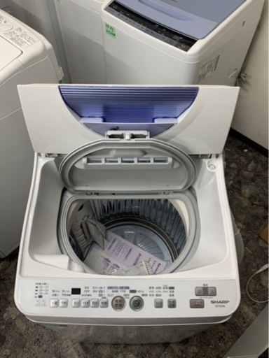 5KM以内配送無料5.5KG シャープ SHARP ES-TG55L-A [たて型洗濯乾燥機ブル