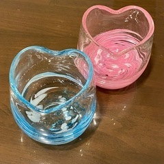琉球ガラス コップ2点セット