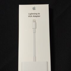 【お値下げして再出品】Ａｐｐｌｅ　Ｌｉｇｈｔｎｉｎｇ　ｔｏ　ＶＧ...