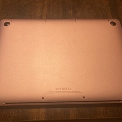 【絶版】MacBook 12 inch retina,2017 ローズゴールド　動作良好初期化済みの画像