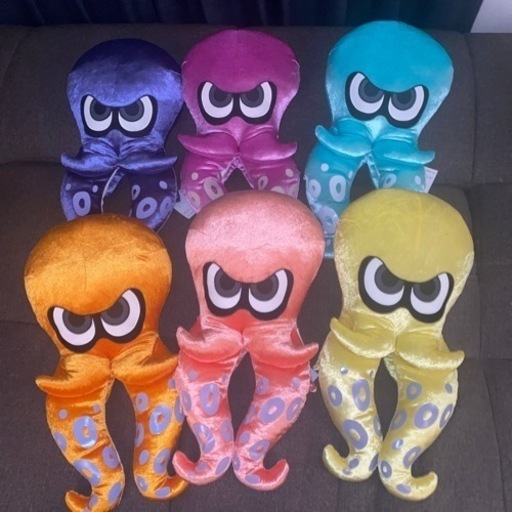 スプラトゥーン　タコ　6種セット