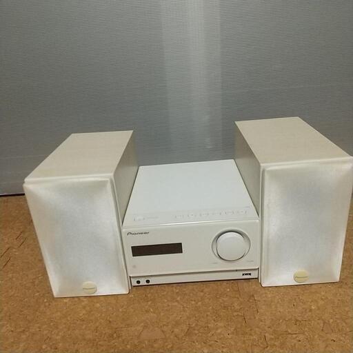Pioneer パイオニア　 X-CM32BT-W ホワイト　CDミニコンポーネントシステム